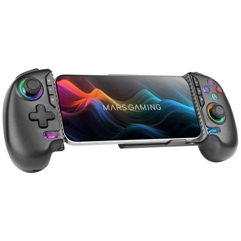 Gamepad Bluetooth Mars Gaming MGPXPRO 7" PS4/Switch/PC/Android/iOS Preto