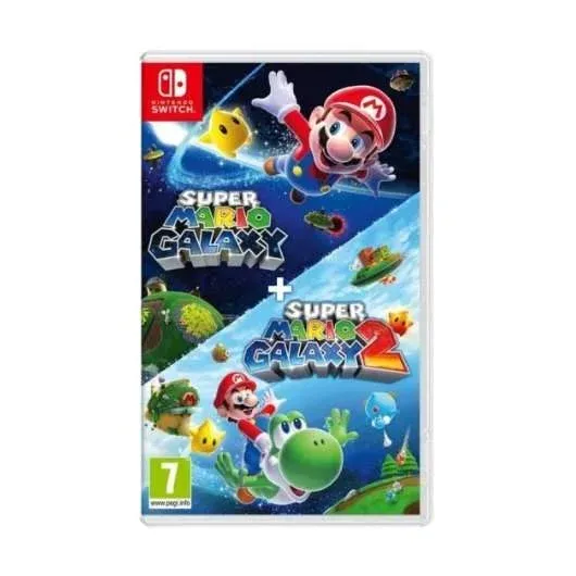 Nintendo switch super mario galaxy+galaxy 2 jogo