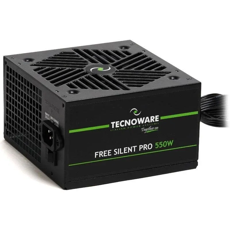 Fonte Alimentação Fonte de Alimentação Tecnoware Free Silent PRO 550W PFC Ativo funcionamento silencioso