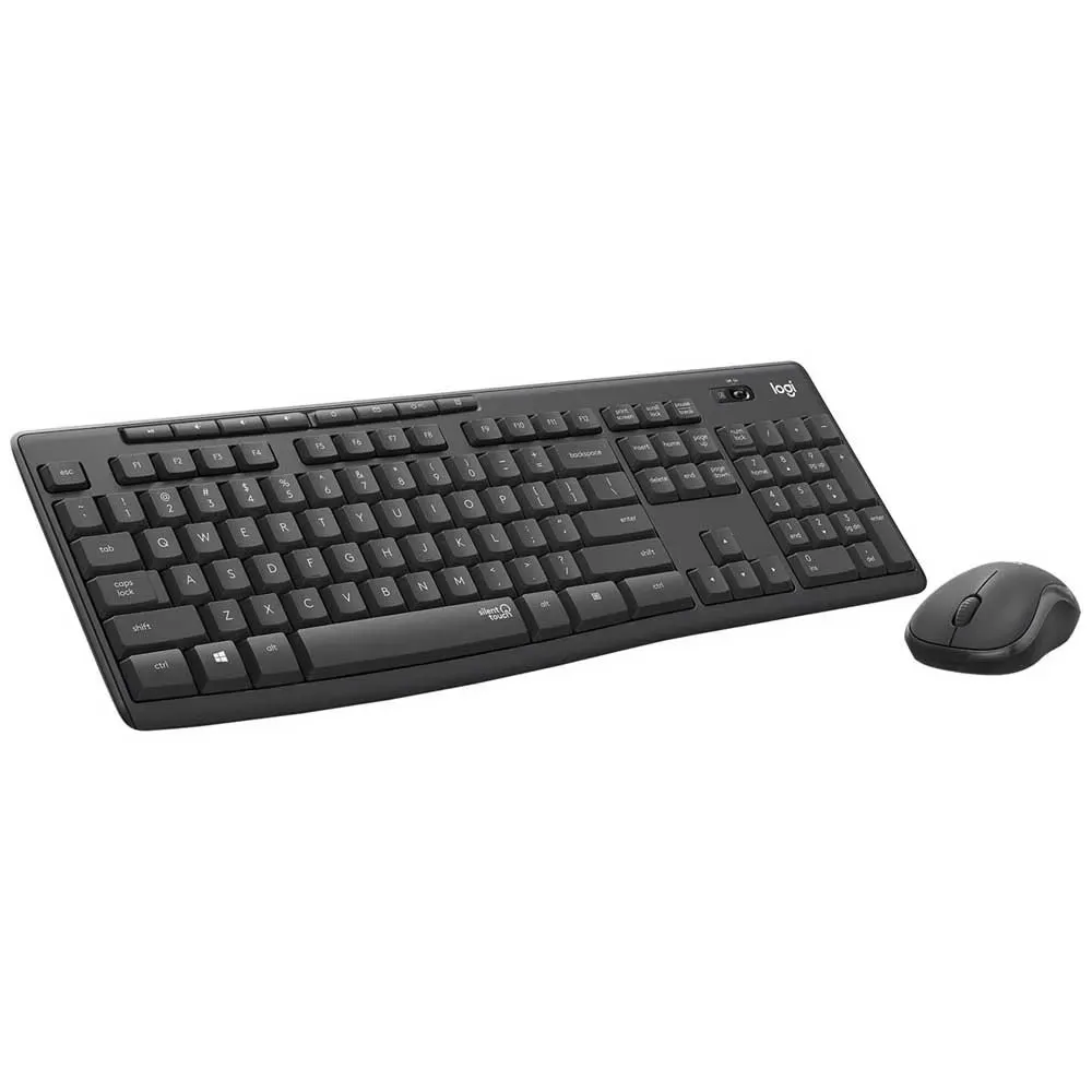 Logitech Teclado E Mouse Sem Fio Mk295 Silent Inglês