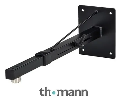 Euromet Arakno Telesc. Wall Mount Bk