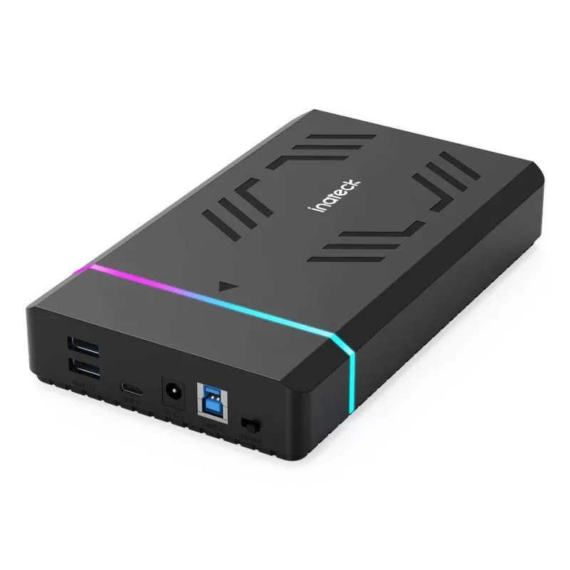 Caixa Externa Inateck FE3003 2.5/3.5 SATA USB 3.2 Gen 1 Preta DC