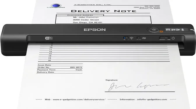 Scanner Portátil Epson WorkForce ES-60W