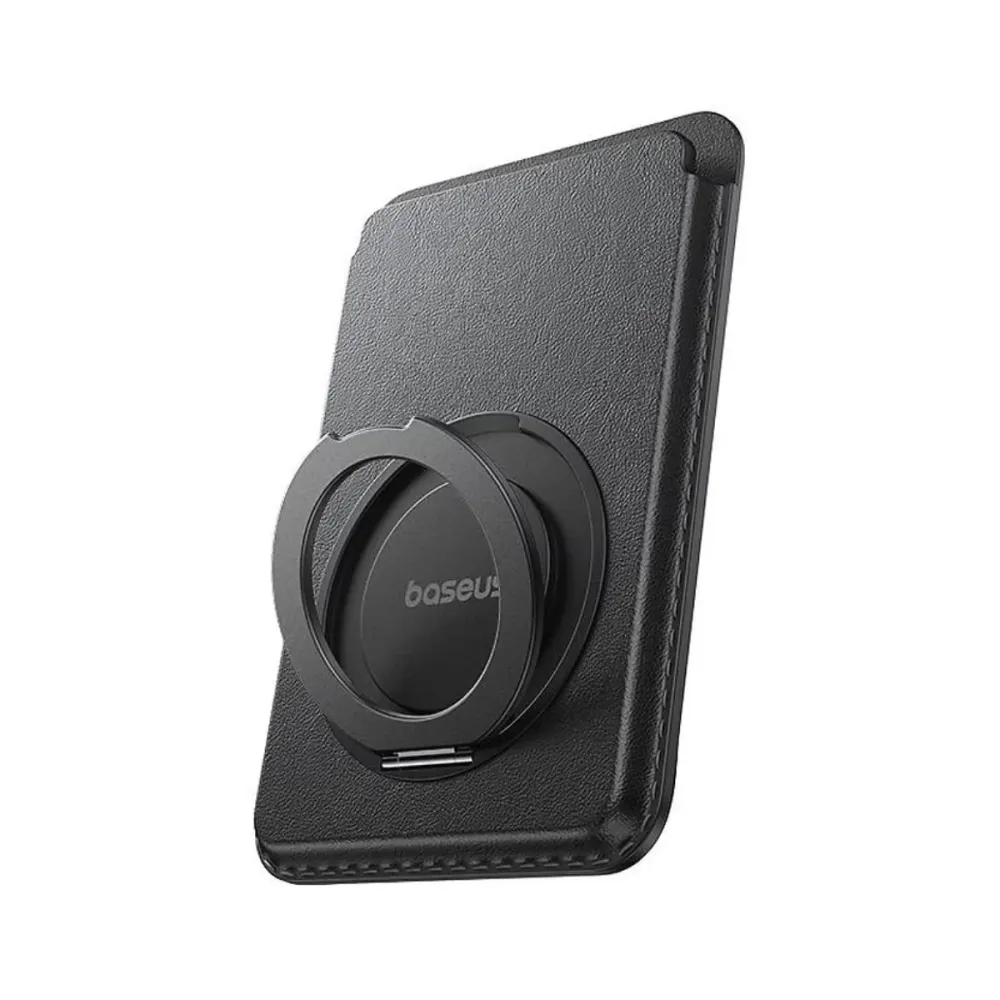 Carteira Baseus MagPro 3 Magnetic Wallet Stand Cosmic Black
