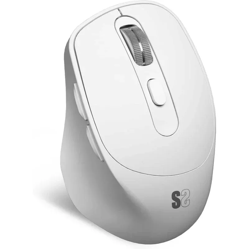 Subblim Comfort Ergo Dual Rato Ergonómico Sem Fios para Destros 2400 DPI Branco