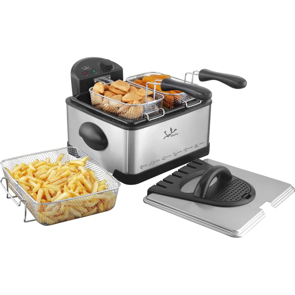 Fritadeira Elétrica 4L 2000W INOX - FR700 - JATA