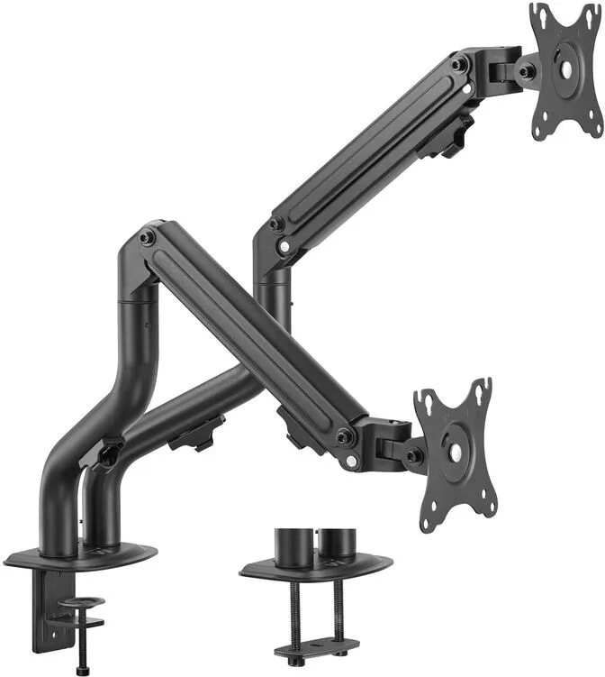 Suporte de Mesa Duplo 17" a 32" Ewent Preto