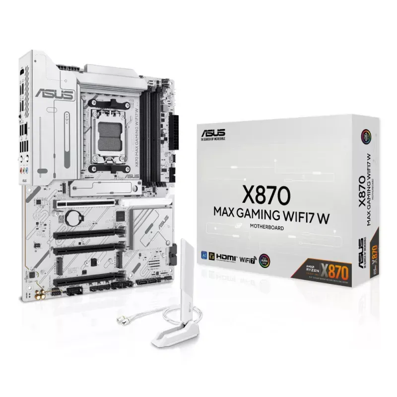 X870 MAX GAMING WIFI7 W// AM5,X870,USB4,WIFI7,AURA,MB