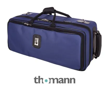 Marcus Bonna MB-02N Case 2 Trumpets Blue P