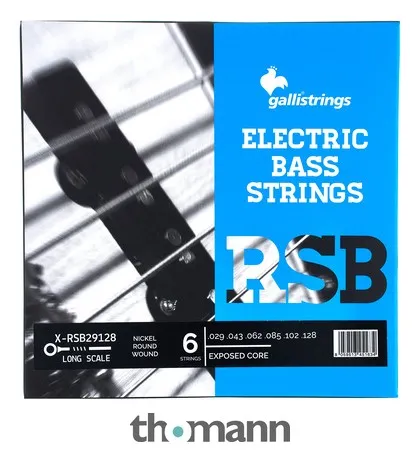Galli Strings X-RSB29128 Exposed Core 6 Str.