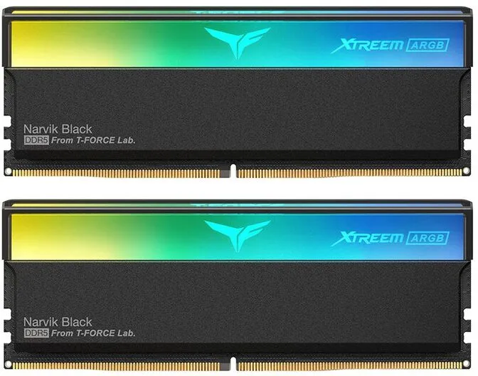 Team Group Kit 32GB (2 x 16GB) DDR5 6000MHz Xtreem ARGB Preto CL30