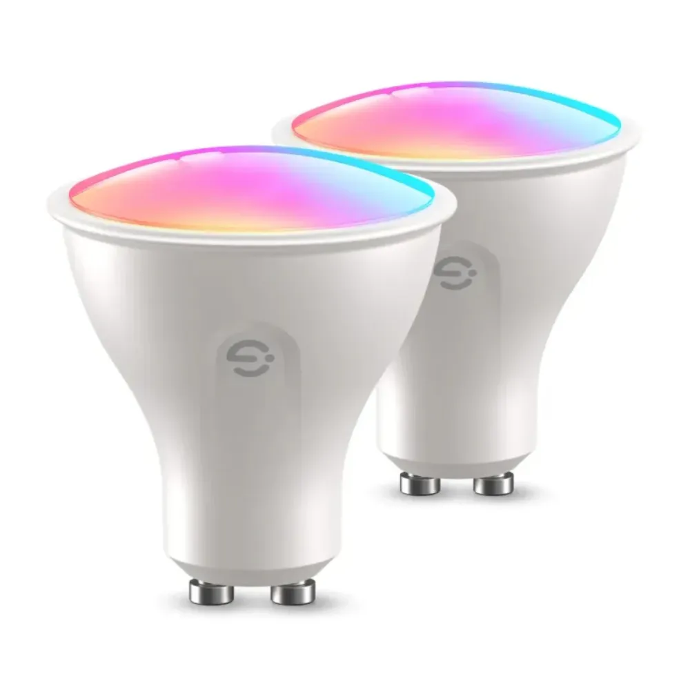 Lãmpada Inteligente LED Govee H600D GU10 RGBWW Bluetooth 400lm (2 Unidades)