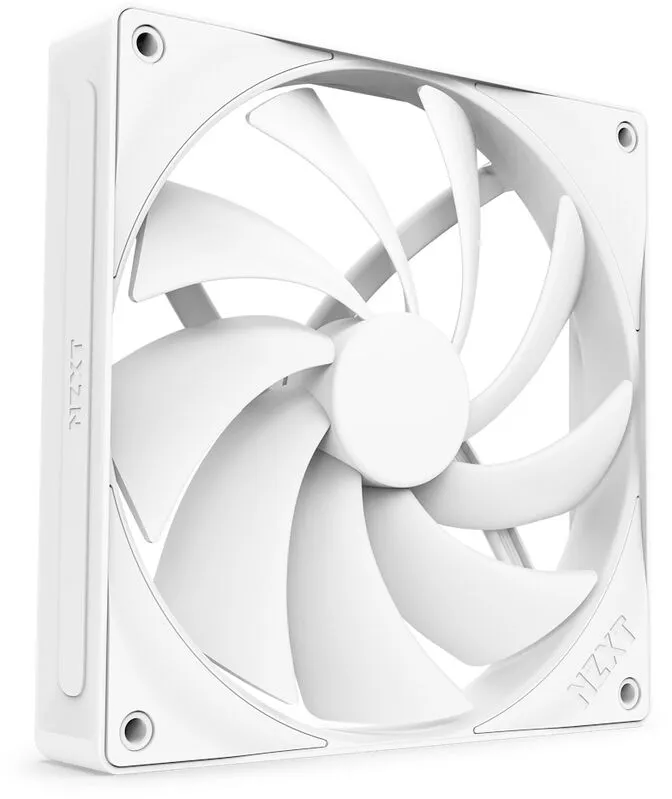 Ventoinha NZXT F140 Q QUIET AIRFLOW V2 140mm - Single Pack Brancas