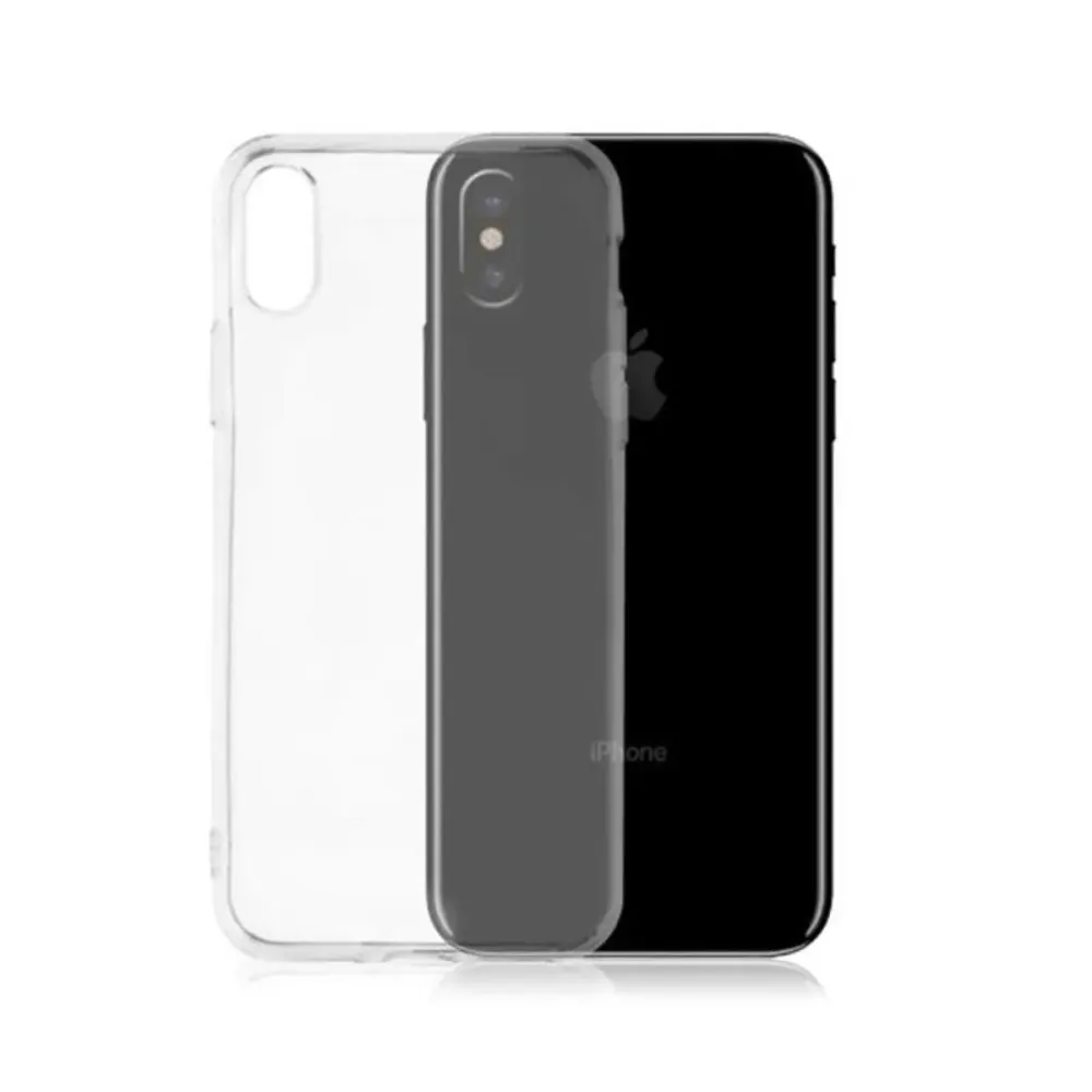 Capa Silicone Okkes Air iPhone XS Max Transparente