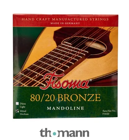 Fisoma F3020M Mandolin Strings 80/20