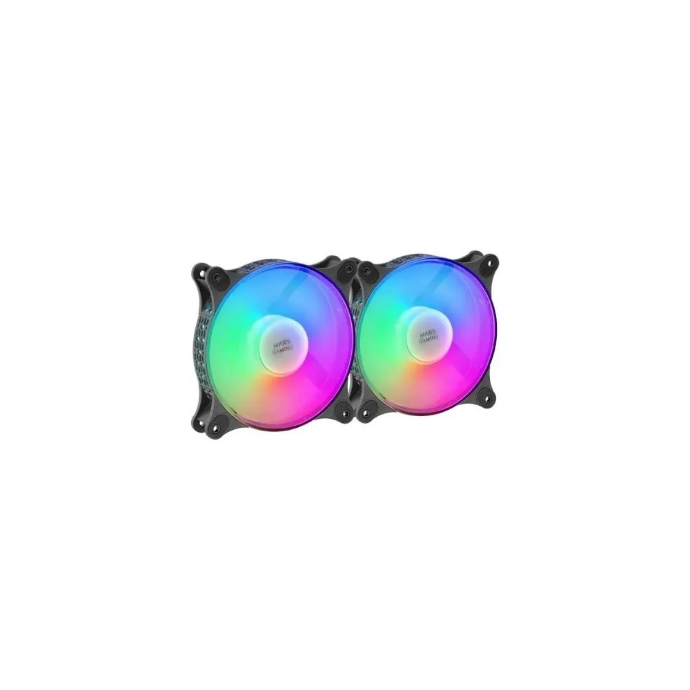 Aerocool Ventilador MF-DUO FRGB 120 mm 2 unidades