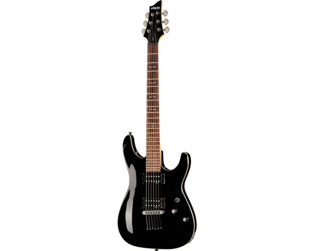 Schecter Omen 6 Gloss Black