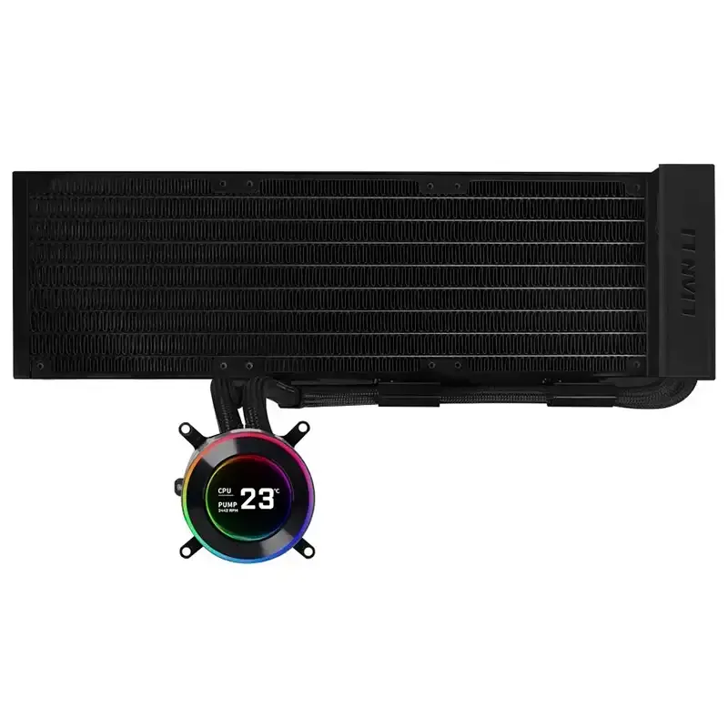 Water Cooler CPU Lian Li HydroShift II LCD 360 Fanless All-In-One 360mm Preto
