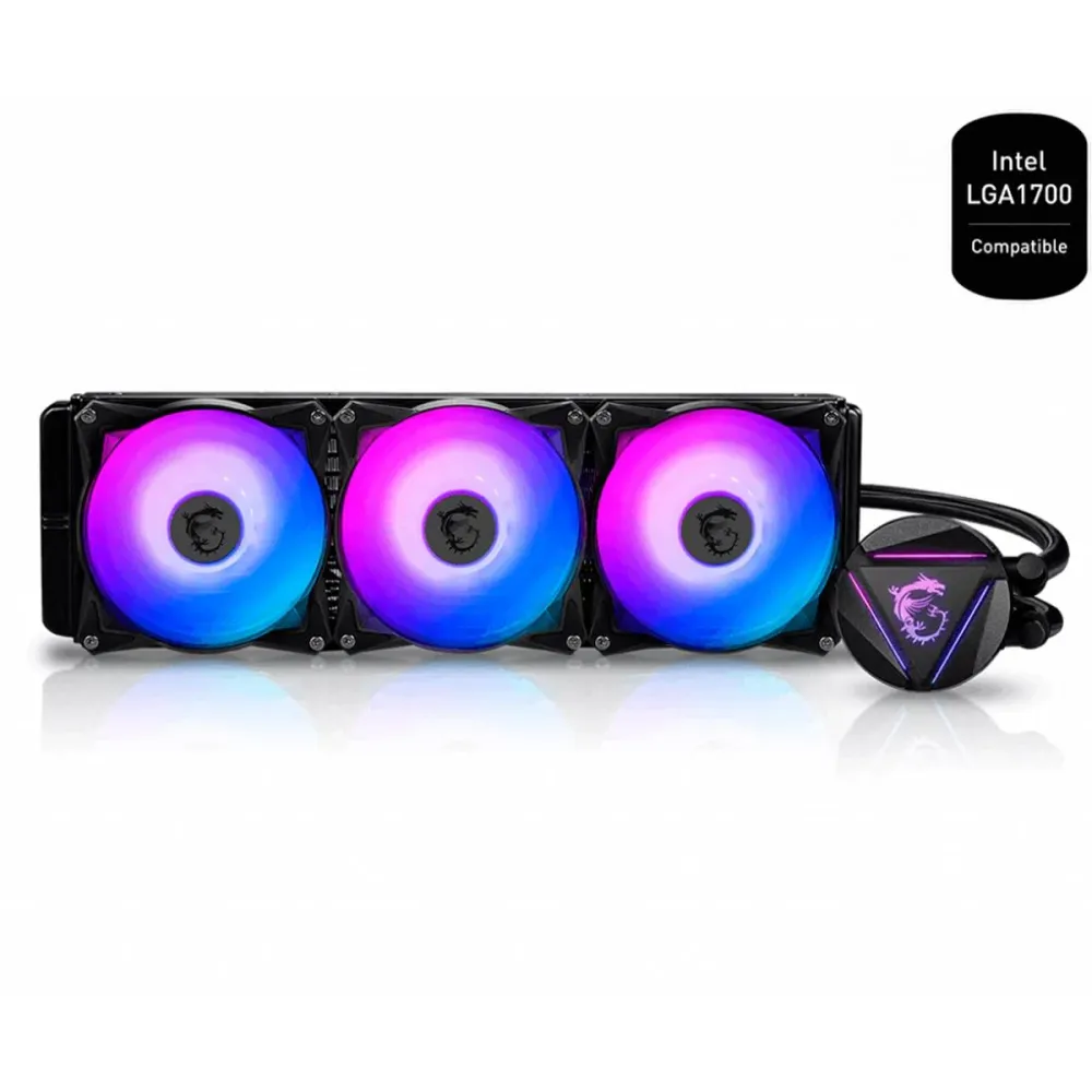 Water Cooler CPU MSI MAG CoreLiquid 360R V2 All-In-One Preto
