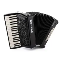 Acordeão de Teclas Hohner Bravo III 72 myColor Preto