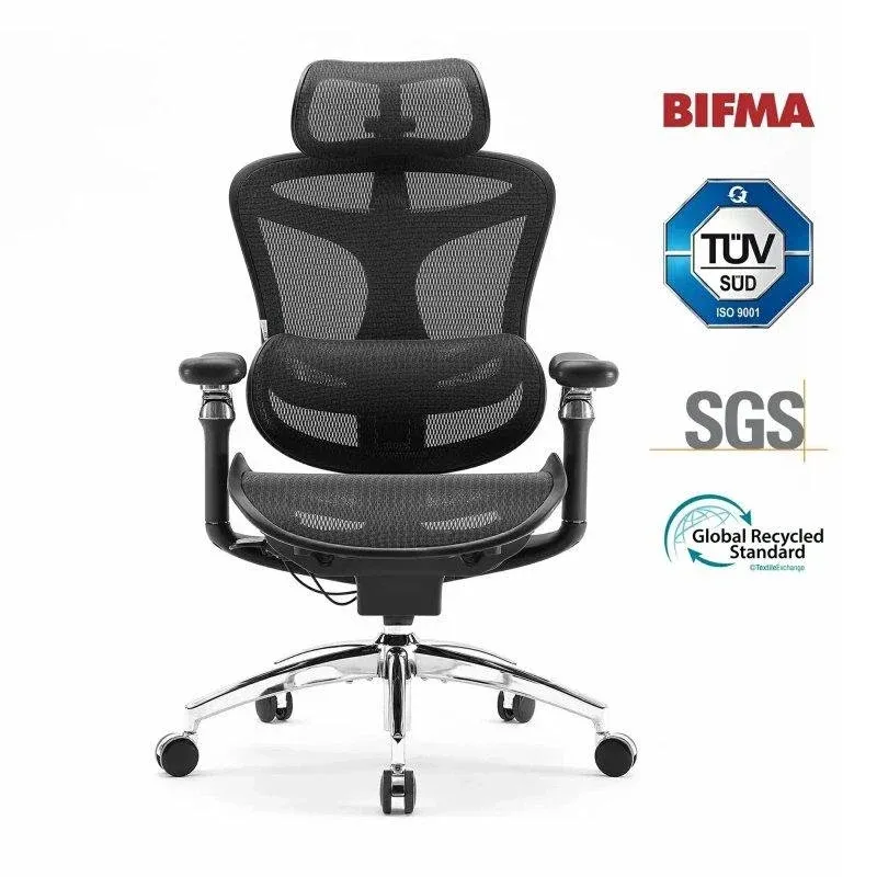 Cadeira de Escritório Ergonómica Sihoo Doro C300 Pro com Reposabrazos 6D e Suporte Lombar Dinâmico
