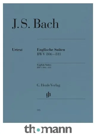 Henle Verlag Bach Englische Suiten
