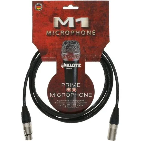 Klotz CABO MICROFONE M1FM1N0500 M1 5m XLR/XLR