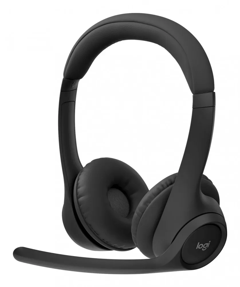 Auriculares Logitech Zone 305 sem fios Bluetooth com microfone dobrável e 20h autonomia preto