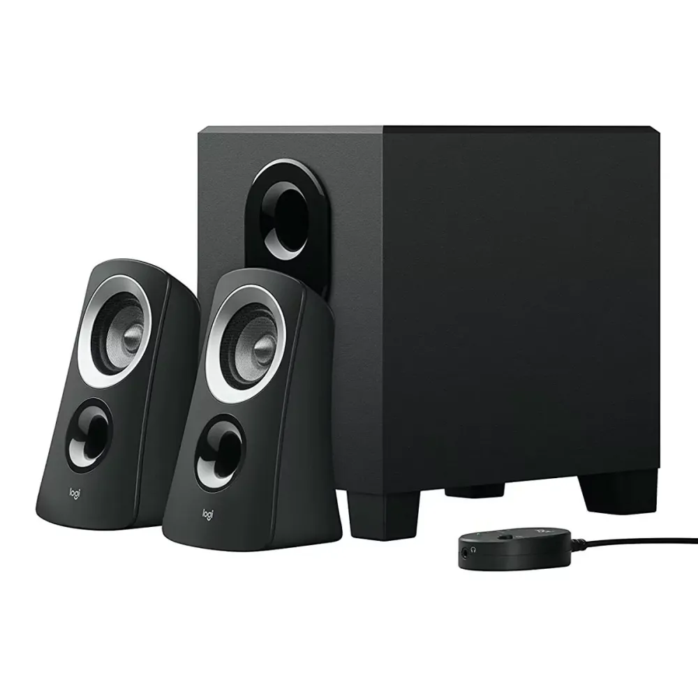 Colunas Logitech Z313 2.1 50W Peak / 25W RMS Preta