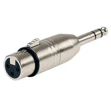 Adaptador Alpha Audio 191611 Jack M/XLR F balanceado