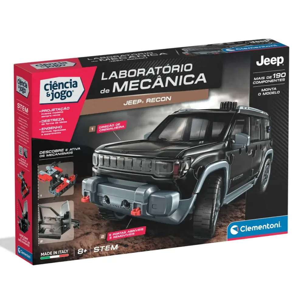Clementoni Laboratório de Mecânica Jeep Recon