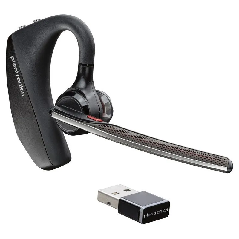 Poly Voyager 5200 USB-A Auricular Sem Fios Preto + Dongle Bluetooth BT700