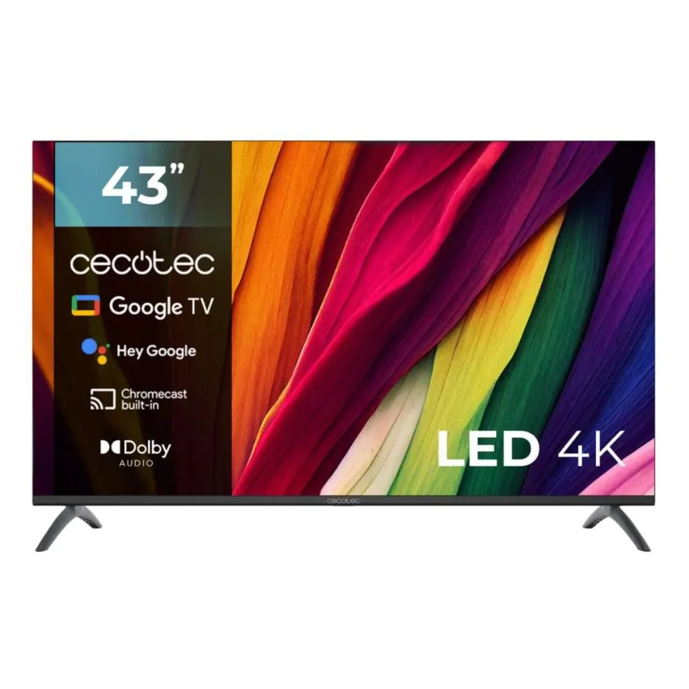 TV Cecotec LED série A4 ALU40043 (2024) 43" 4K UHD - 00978