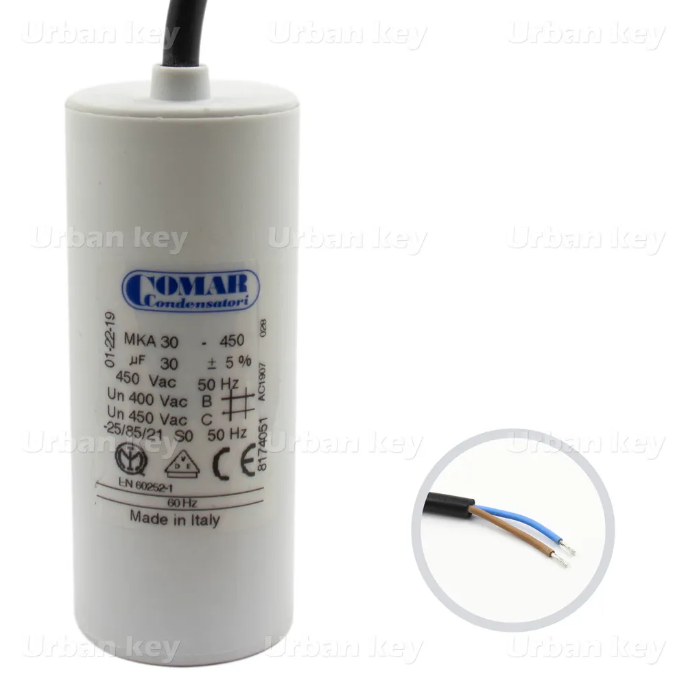 Condensador De Arranque Com Cabo Comar - COND30CUK
