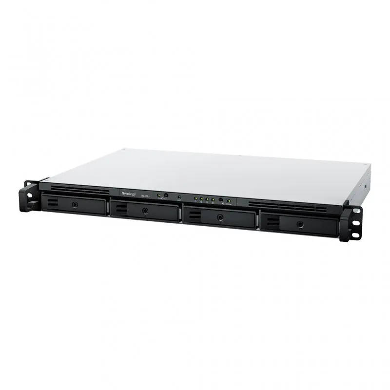 Servidor NAS Synology RackStation RS422+ 4 Baías 3.5"/2.5"