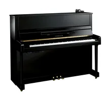 Piano Vertical Yamaha b3 PE Silent Preto Polido