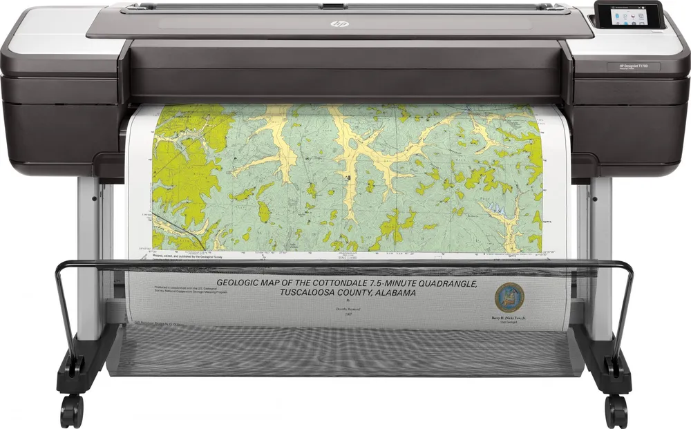 HP Designjet T1700 44-in PostScript Printer 1VD87A#B19