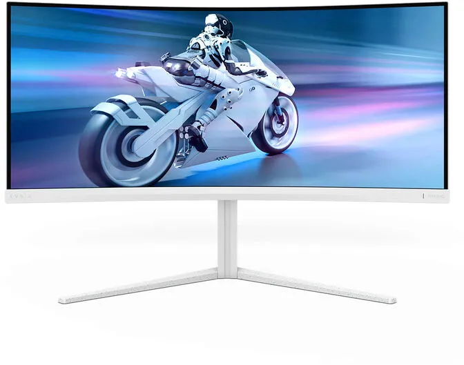 Monitor Curvo Philips EVNIA 5000 AMBIGLOW 34" 34M2C5501A Fast VA WQHD 180Hz 1ms(0.5ms) HDR 400