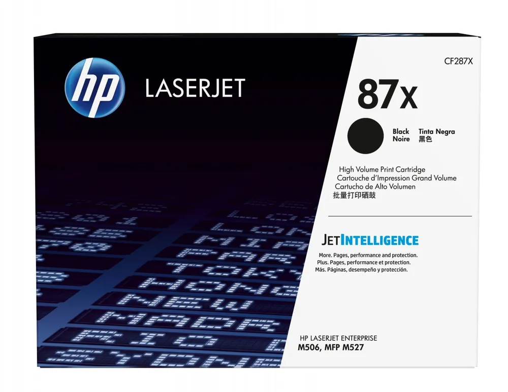 Toner Original HP 87X Preto - CF287X