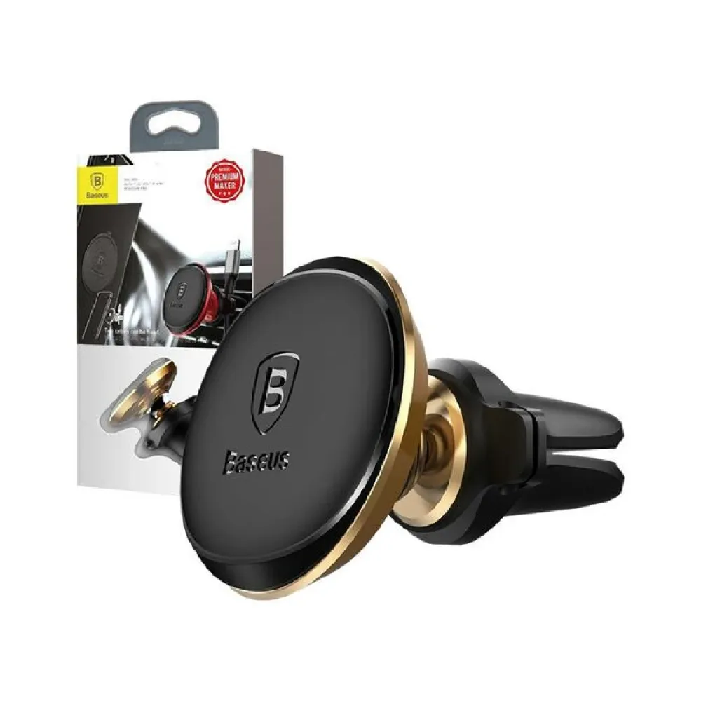 Suporte de Carro Magnético Baseus SUGX-A0V Preto