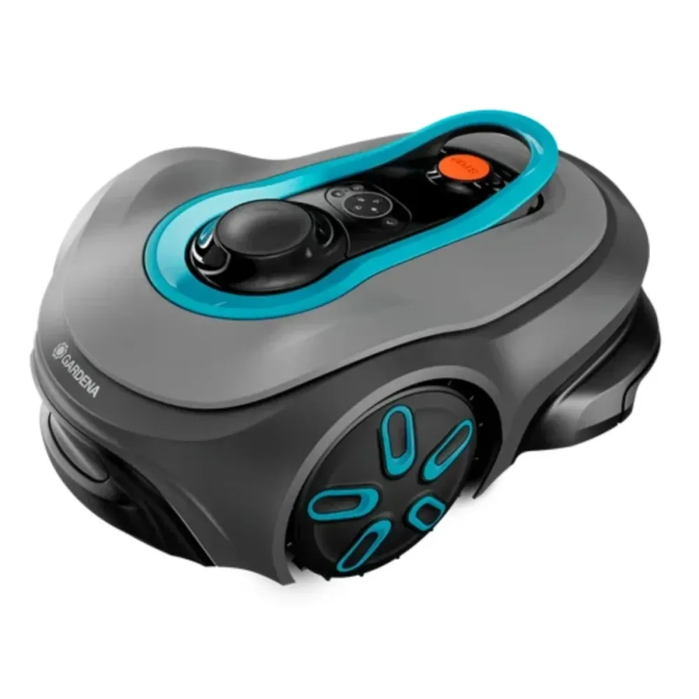 Robô Corta Relvas Gardena Smart Sileno Free 1200m² Cinzento