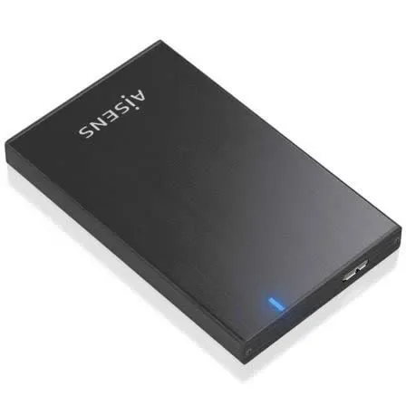 Caixa Externa 2.5 9.5mm SATA (Preta) - AISENS
