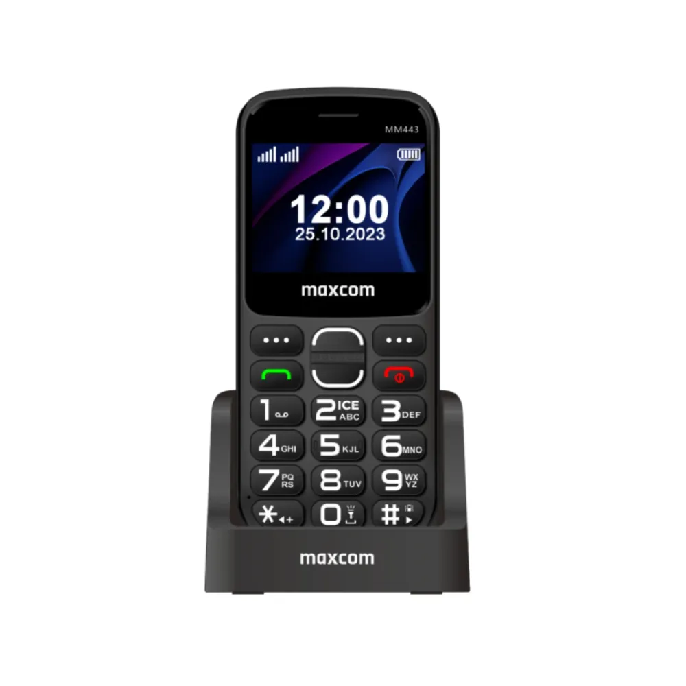 Telemóvel MaxCom Comfort MM443 4G Preto
