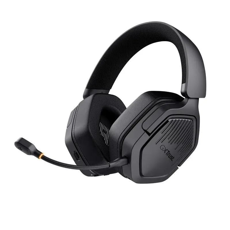 Auriculares Trust GXT 493 Carus wireless e com fio Bluetooth Gaming, microfone, pretos