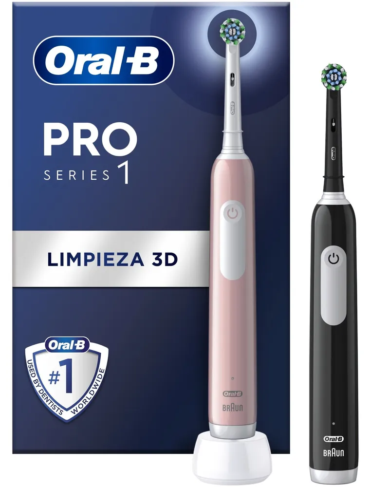 Dental Oralb Pro1 Duo Rosa/Preto 2Xeb50Rx