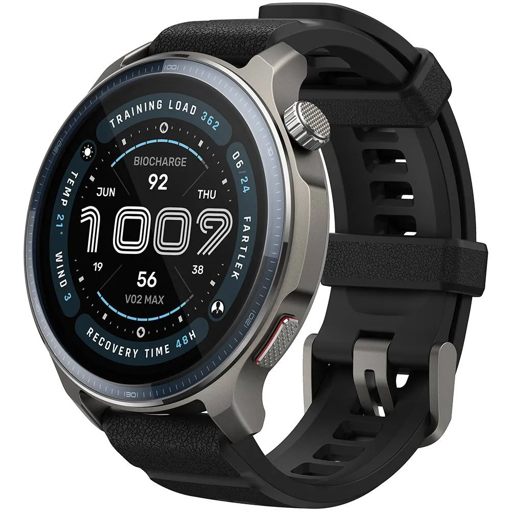 Smartwatch Amazfit Balance 2 | 47mm | 10ATM | GPS com Mapas | 170 Modos Desporto | Rastreamento Saúde e Sono | Black