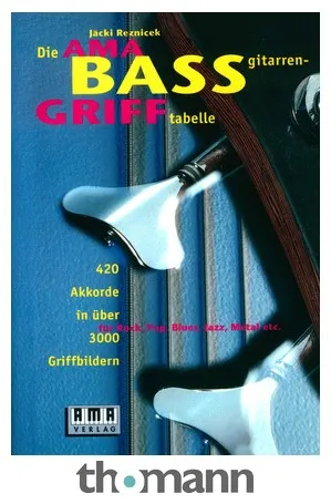 AMA Verlag Bassgitarren-Grifftabelle