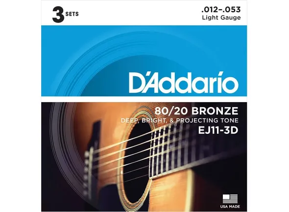 Daddario EJ11-3D