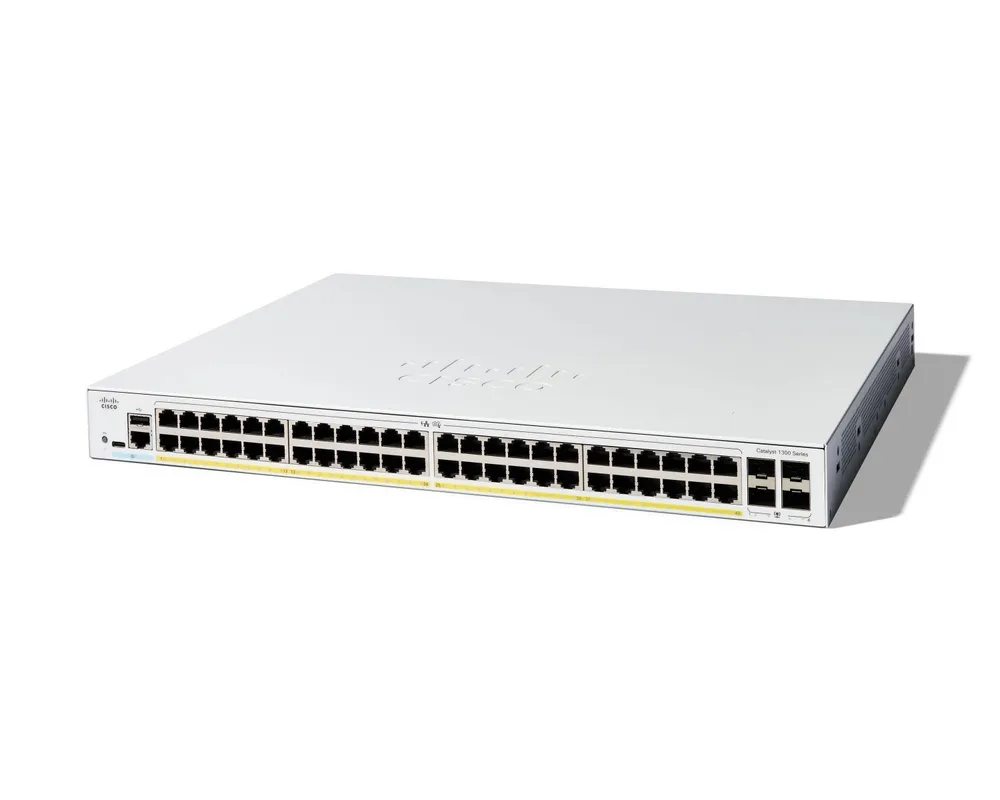Cisco C1300-48P-4G Switch Ethernet Gigabit Gerido com PoE C1300-48P-4G