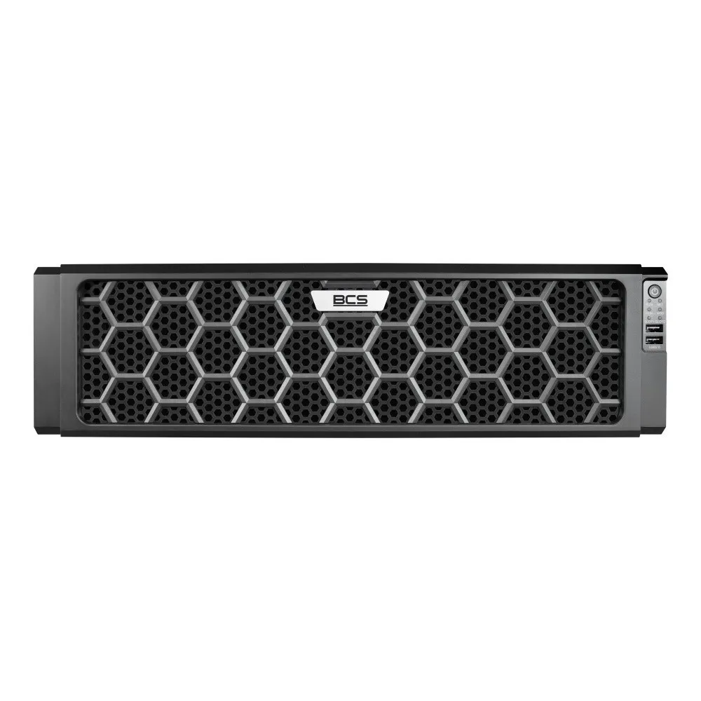 BCS BCS-P-NVR6416R-8KR Gravador IP de 64 canais BCS-P-NVR6416R-8KR